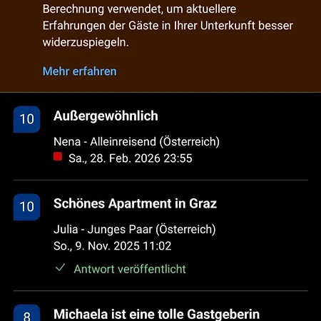Daire Apartment City Graz *